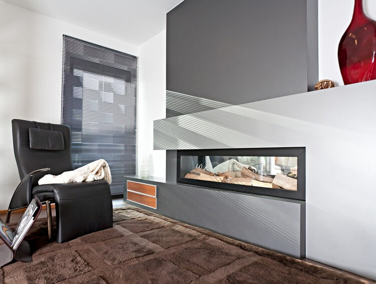 Jalousie als Dekoration zur einfachen Montage